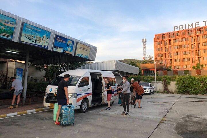 Koh Samui: Transfer Rápido de Catamarã e Ônibus de Phuket