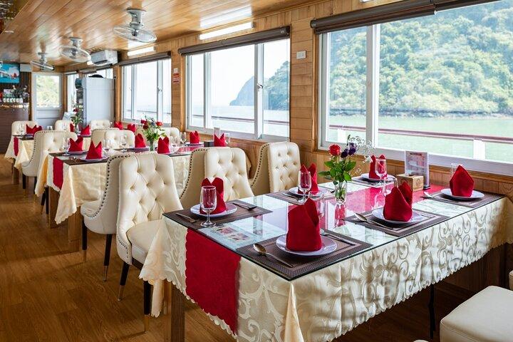 Von Hanoi: Entdecken Sie Halong Bay mit Kreuzfahrt, Cave & Titop Island
