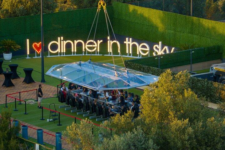天空の夕食 ドゥブロヴニク - 地上50mで食事