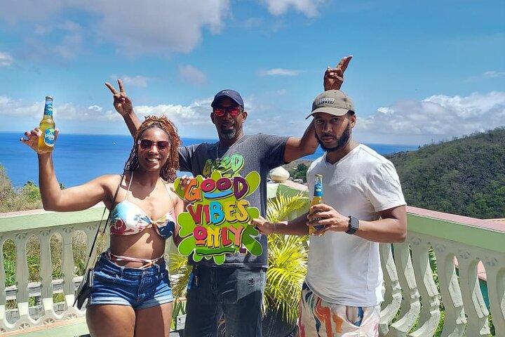 Gros Piton Wandeling met Dannyboy & Co.