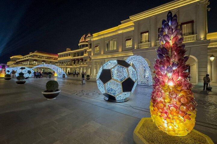 アラビアン ダウ クルーズでドーハの夜景を巡るツアー