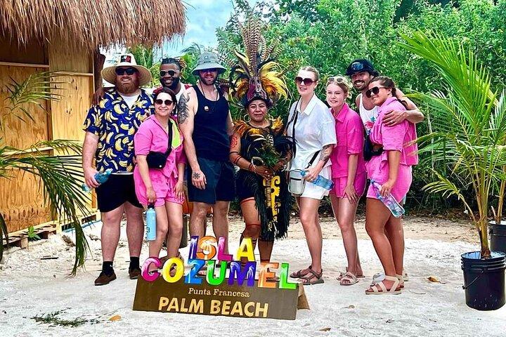 Inselrundfahrt in Cozumel, Maya Show & Tacos