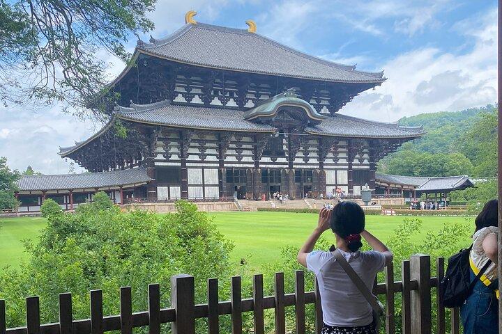 Nara wandeltocht : Deer Park, Todaiji, Kasuga & Nigatsudo