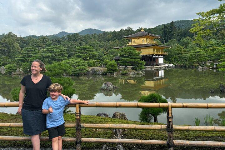 京都： 金閣寺、ゴールデンパビリオン内覧90分