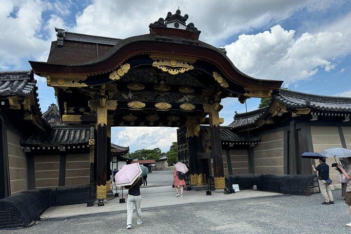 京都：二条城、高貴な建築と庭園のガイド付きツアー