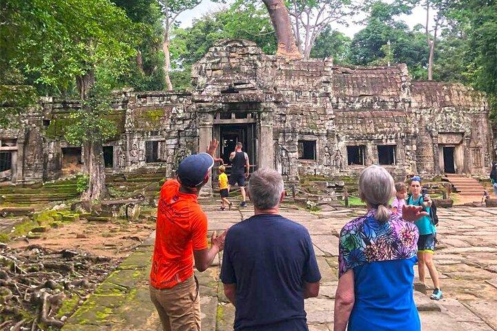 Ciclismo dos Templos de Angkor inclui almoço e lanches