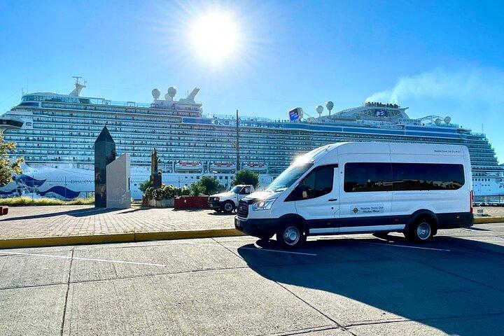 Mazatlan van for hire at cruise terminal – Bilingual Driver Incl.