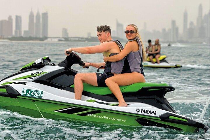 De beste jetski in Dubai - 90 minuten Palm Jumeirah Tour
