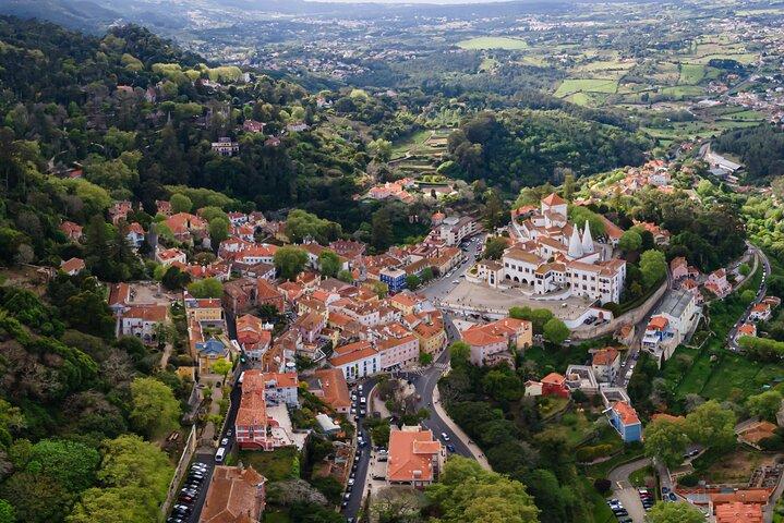 Pena Palace, Sintra, Roca Cape & Cascais on comfortable van