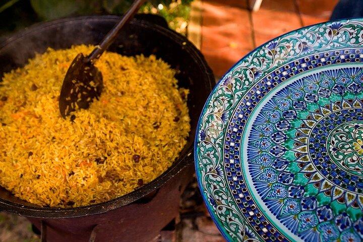 Plov en Samsa kookcursus in Tasjkent