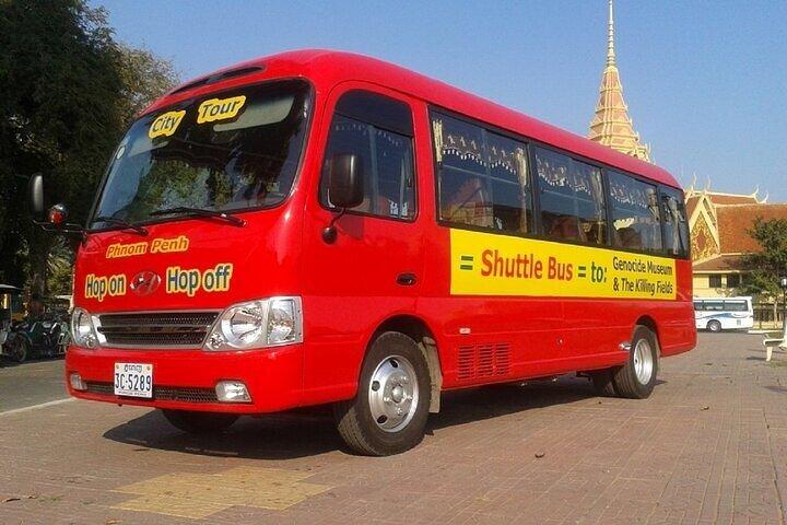 Hop-on Hop-off Highlight Tour in Phnom Penh inclusief Killing Fields