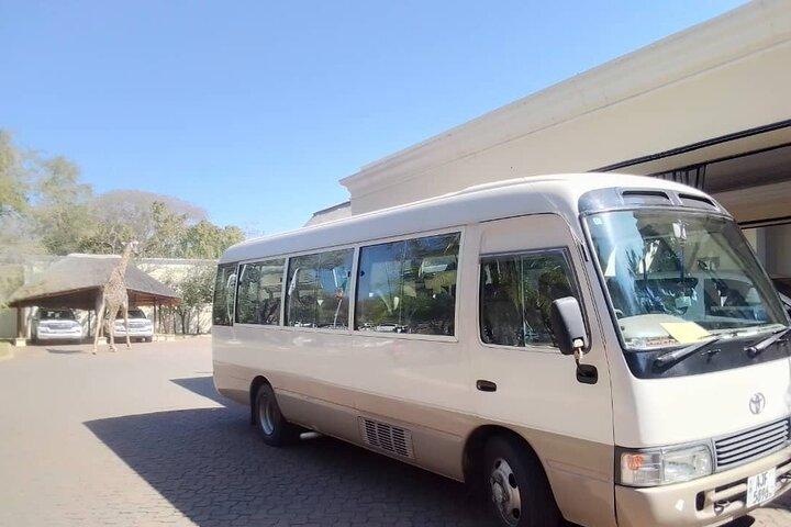 Trasferimenti dall'aeroporto di Livingstone e dall'hotel in Zambia