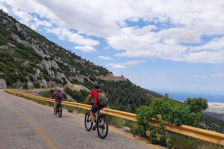 E-bike-rondleiding door Athene op de berg Hymettus
