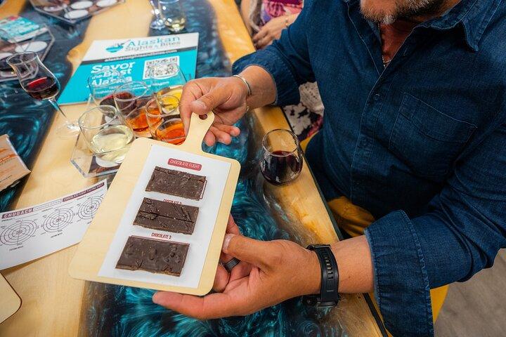 Gusto della natura: abbinamenti di cioccolato e vino in Alaska