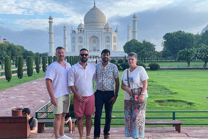 Tour privado al Taj Mahal y el fuerte de Agra: entradas sin colas y guía