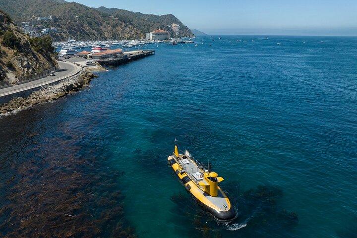 Gul semi-ubåtsrundtur på Catalina Island från Avalon