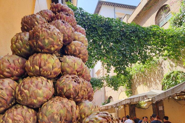 Aromen und Sehenswürdigkeiten von Trastevere Geführte Street Food Tour in Rom