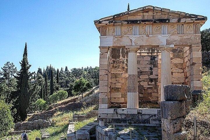 Delphi Arachova & Monast. Hosios Loukas da Atene Tour privato