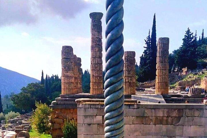 Delphi Arachova & Monast. Hosios Loukas da Atene Tour privato