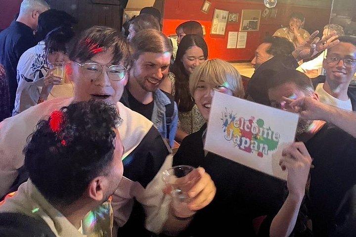 地元の人と会う体験 楽しいおしゃべり ドリンク 大阪国際交流パーティー