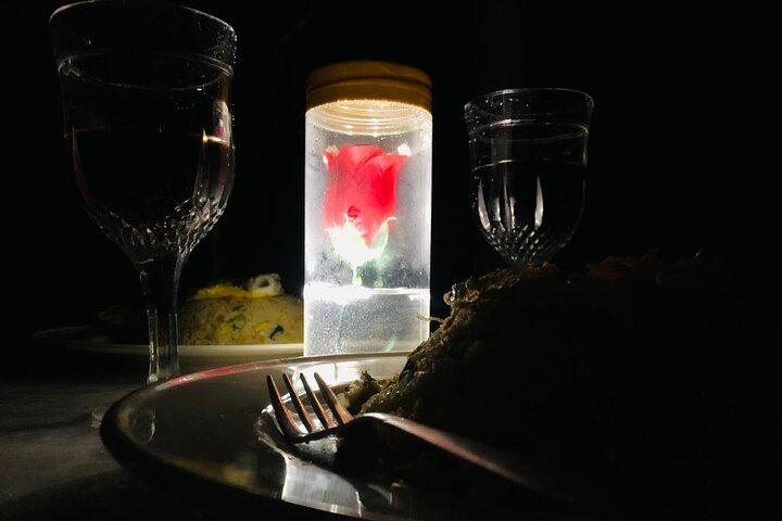 Cena romantica con cibo illimitato