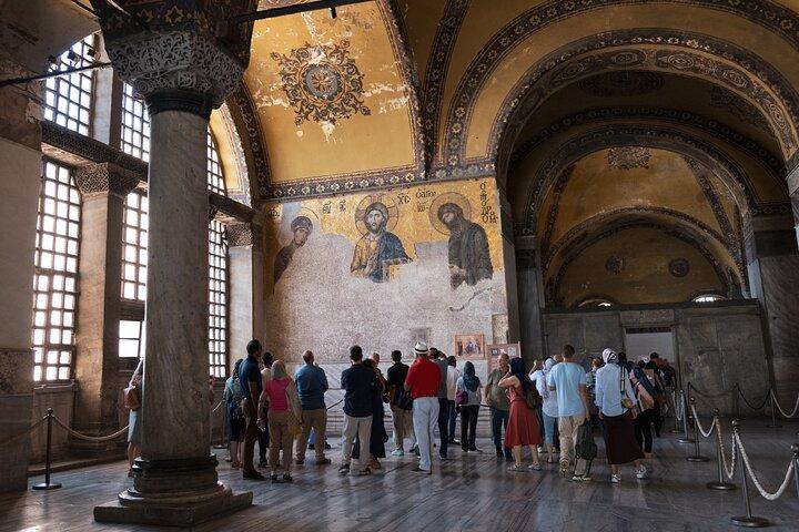 Istanbul : Blå Moské & Hagia Sophia Small-Group Tour med billet