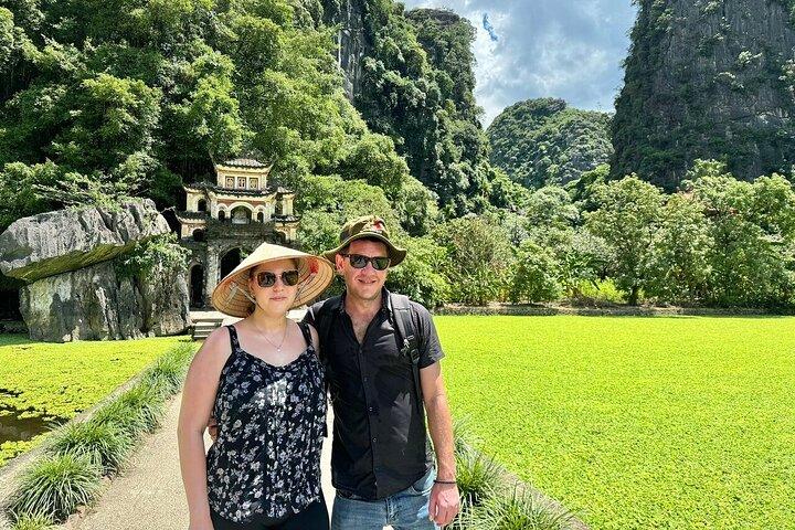 Från Hanoi: Heldags Ninh Binh Highlights Small Group Tour