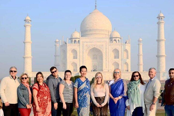 Overnachting Taj Mahal & Agra Stadstour vanuit Delhi