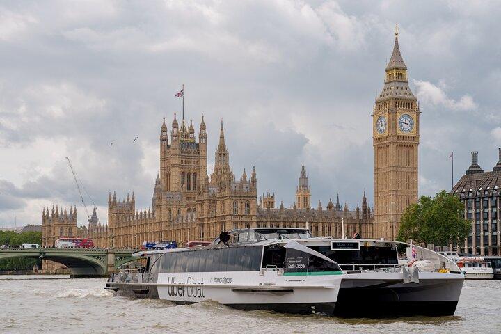 Londres : Hop-On Hop-Off 1 Day River Thames Adventure - Uber Boat