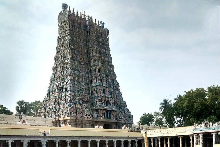 Paseos Madurai : City Highlights Tour por el templo y el mercado