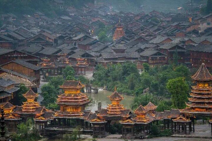 8-dages Guilin Yangshuo Guizhou og Zhaoxing afslapningstur