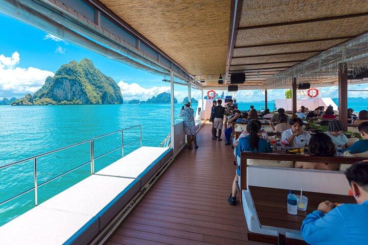Explorar o parque nacional de Phang Nga Bay com almoço e jantar