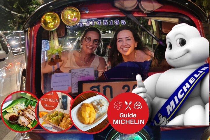 Bangkok Michelin Comida por Tuk Tuk - Almuerzo o cena para recoger en el hotel