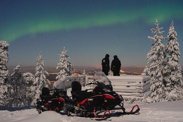 Night Adventure by Snowmobile (Private)