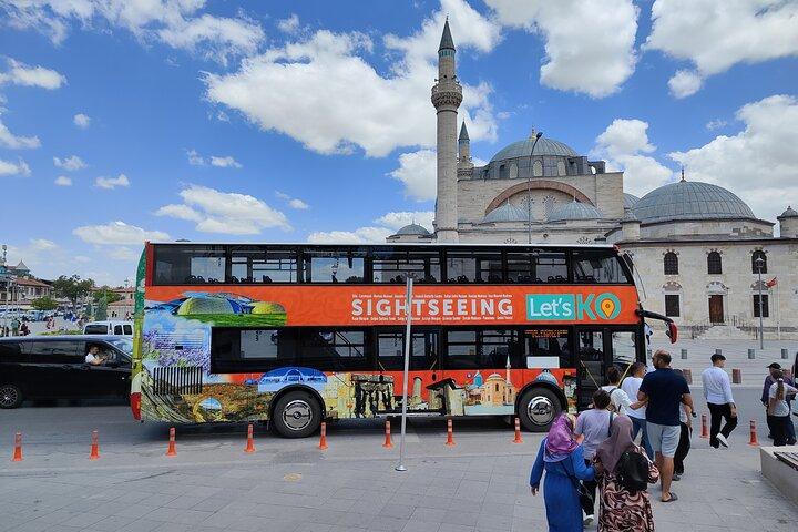 Konya Stadtrundfahrt mit Doppeldecker