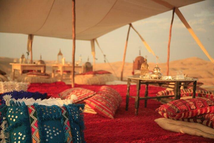Sunrise Camel Ride and Breakfast in Agafay Desert from Marrakech
