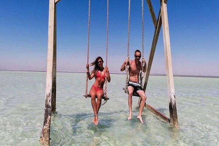 Snorkelen op Orange Bay Island met watersporten in Hurghada