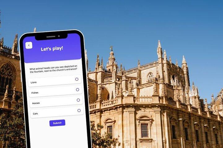 Ontdekkingsspel en stadstour door Sevilla op je telefoon