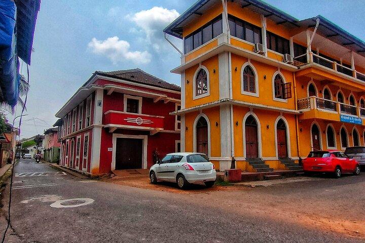 Tour privato di Fontainhas e del patrimonio portoghese della Vecchia Goa