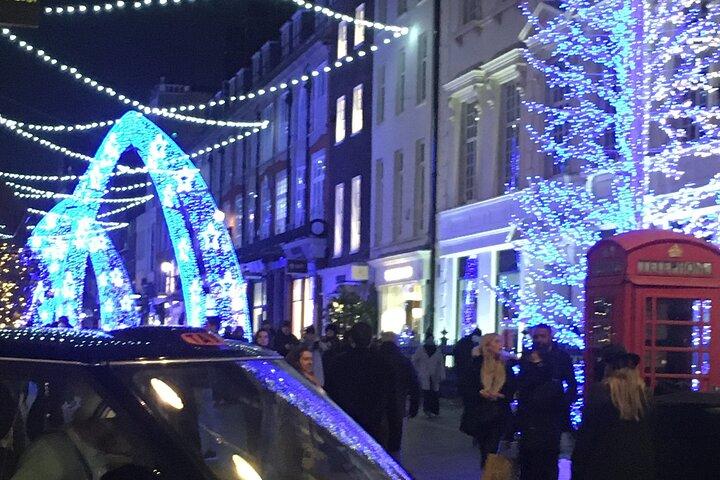 ロンドン・クリスマス・ライツ・プライベート・ブラック・キャブ・ツアー（ホテル送迎付き）