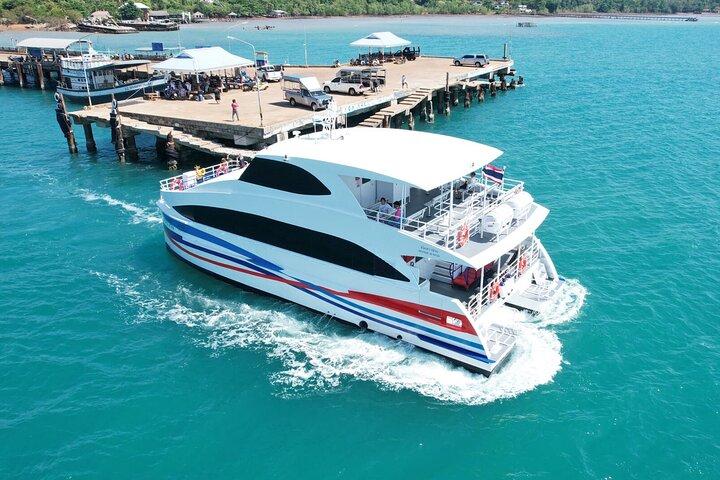 Traslado en autobús y catamarán a Koh Chang desde Bangkok
