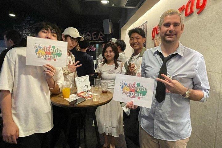 大阪の新しい友達に会う＆楽しいチャットドリンクパーティーチケット