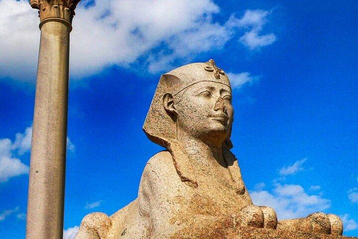 Dal Cairo: Tour privato di un giorno ad Alessandria con guida