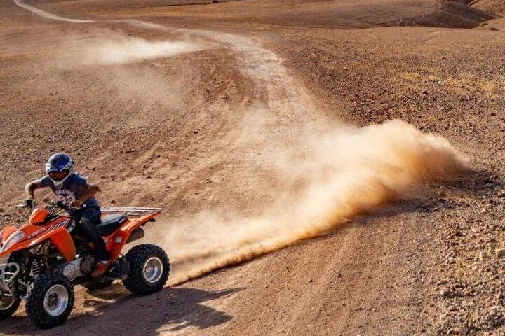 Agafay Desert Adventure: Morning Quad Ride, Camel Trek & Lunch