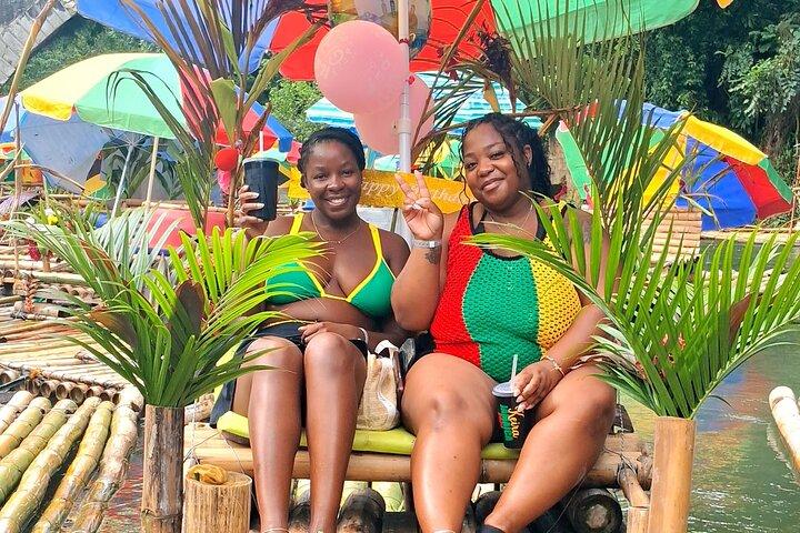 Jamaica Bamboo Rafting-ervaring met kalksteenmassage