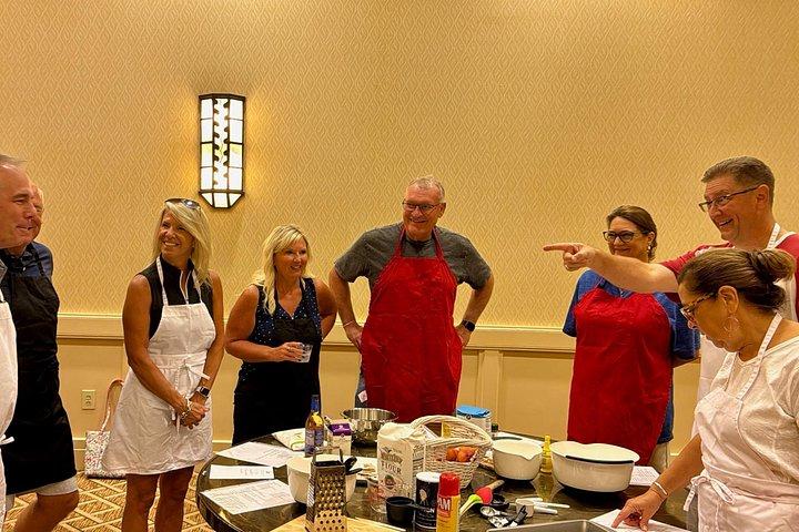 Lezione pratica di cucina a Charleston