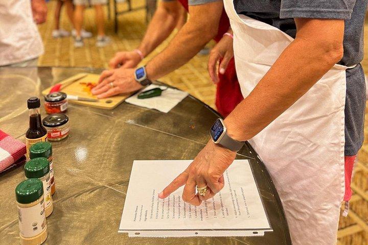 Lezione pratica di cucina a Charleston
