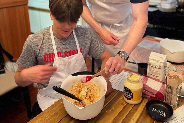 Lezione pratica di cucina a Charleston