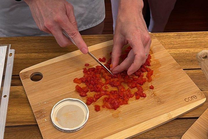 Lezione pratica di cucina a Charleston