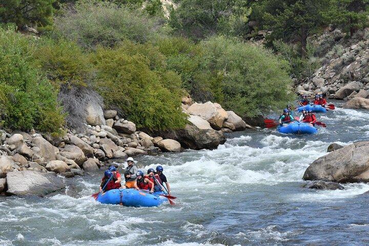 Números Meio Dia Arkansas River Intermediate Rafting Trip